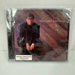Elton John Love Songs Valentine's Day Audio CD Sealed New Factory Sealed